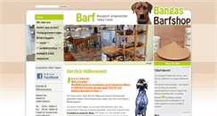 Desktop Screenshot of bangas-barfshop.de